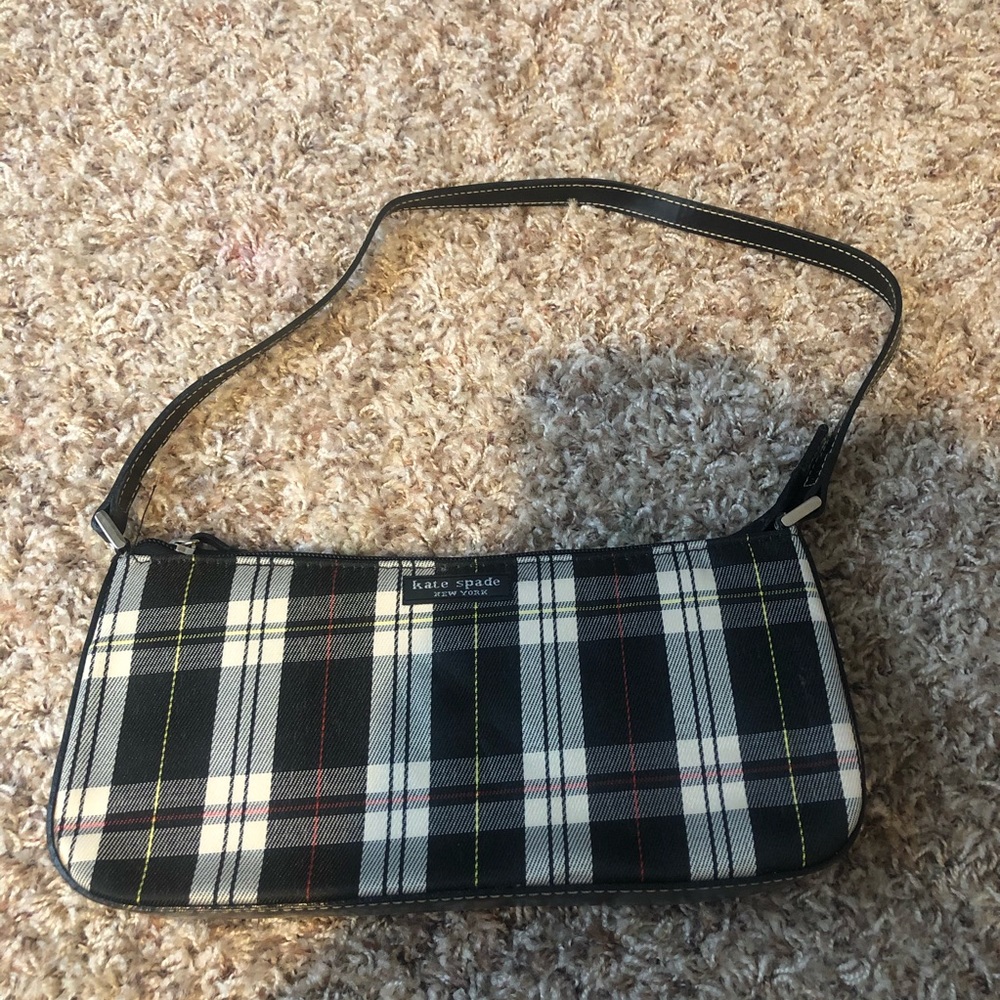 Kate spade plaid handbag